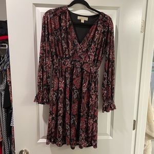 Paisley Michael Kors holiday dress